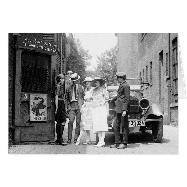Le Krazy Kat Speakeasy, 1921 (Devant horizontal)