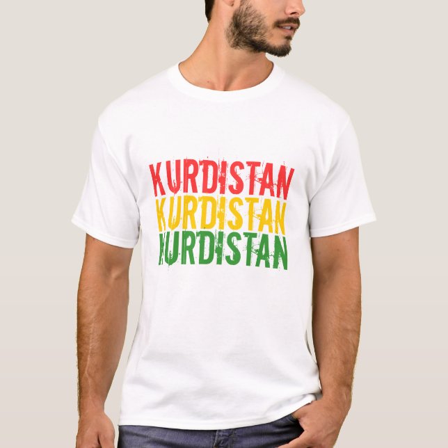 Le Kurdistan, T-shirt (Devant)