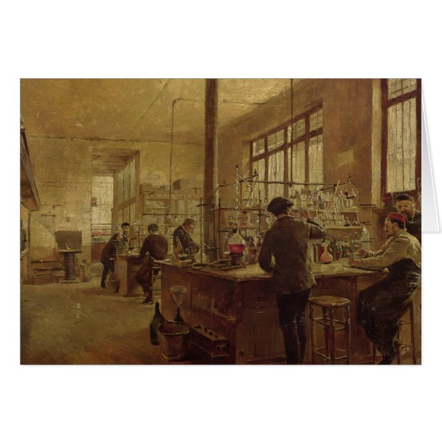 Le laboratoire, 1887 (Devant horizontal)