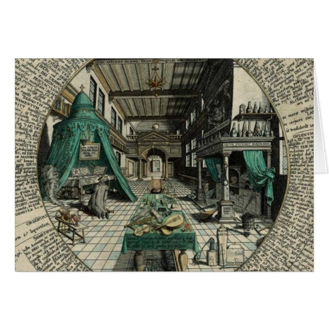 Le laboratoire de l'alchimiste (Devant horizontal)