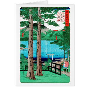Le lac Chuzenji Hiroshige Art japonais