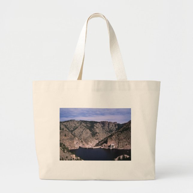 Le Lac Du Colorado Et Les Sacs De Barrage (Devant)