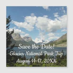 Le lac Saint Mary II du parc national des Glaciers