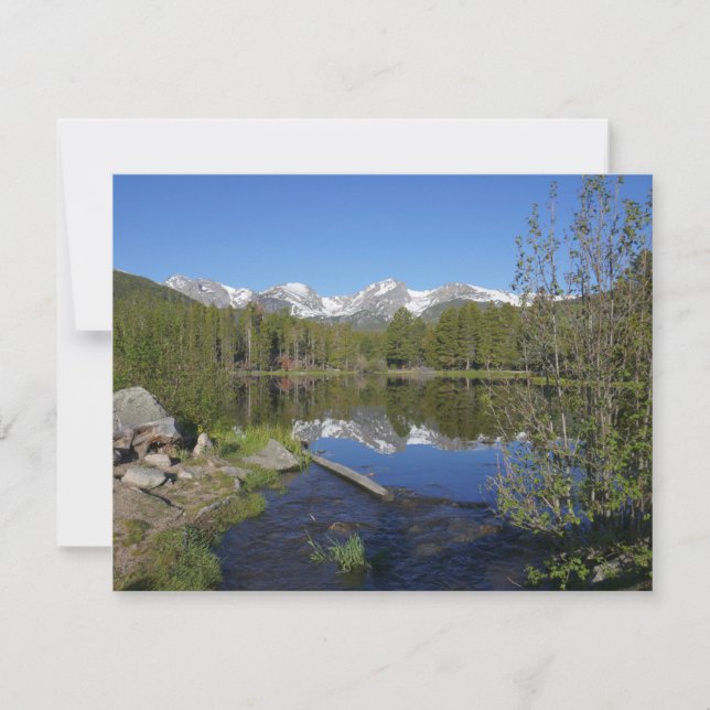 Le lac Sprague II du parc national Rocky Mountain (Devant)