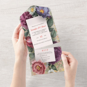 Le langage des fleurs en une seule invitation