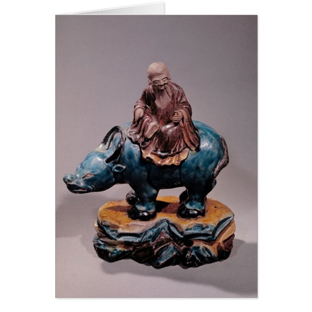 Le Laotien-Tzu sur son Buffalo, dynastie de Qing (Devant)