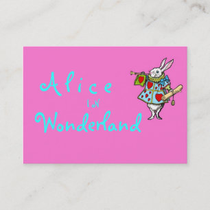 Le lapin Alice au pays des merveilles ~ Cartes de