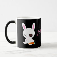 Le lapin blanc - suivez-moi tasse magique