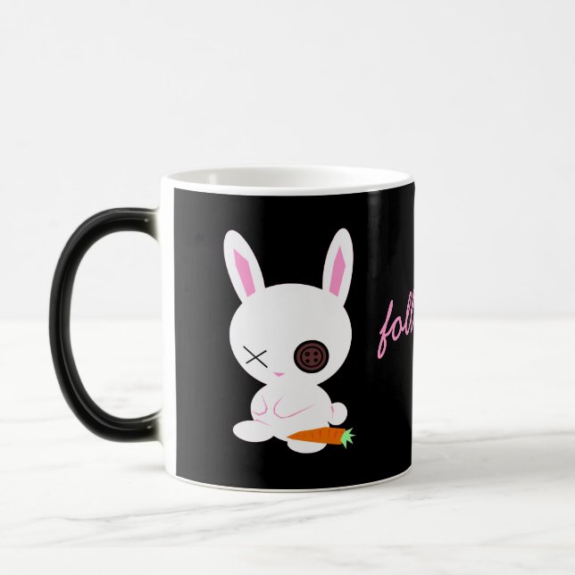 Le lapin blanc - suivez-moi tasse magique (Gauche)