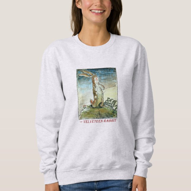 Le lapin Velveteen - Sweatshirt femme (Devant)