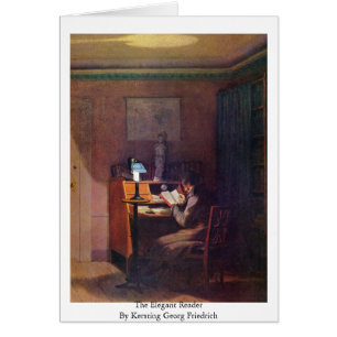 Le lecteur élégant par Kersting Georg Friedrich