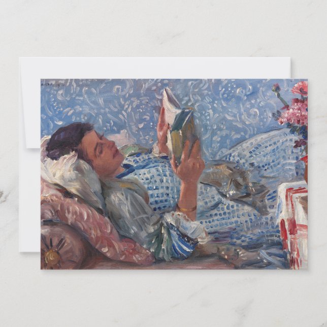 Le lecteur | Lovis Corinth (Devant)