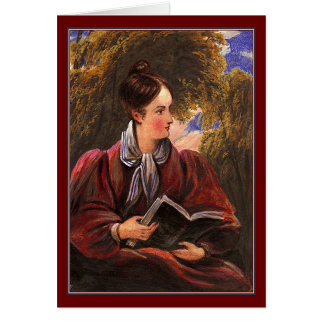 Le lecteur romantique, allégorie de la littérature (Devant)