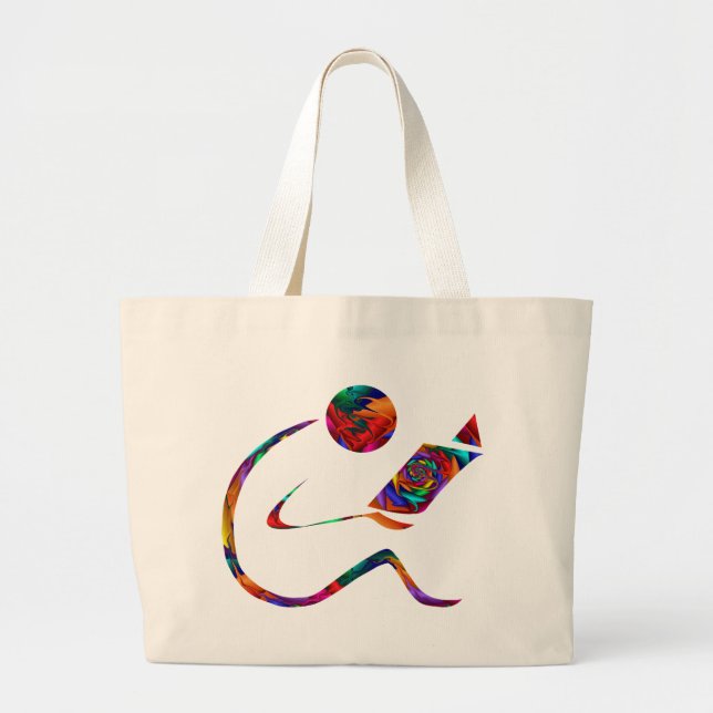 Le lecteur - sac d'imaginaire (Devant)