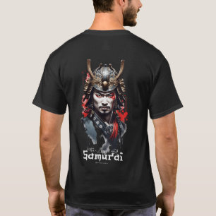 Le légendaire Samurai - T-shirt noir de base pour