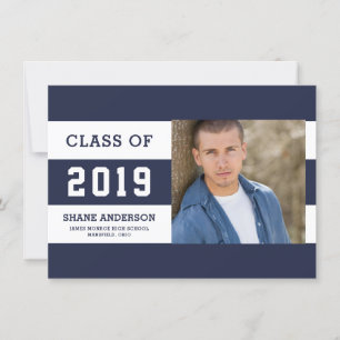 Le lettrage de fac barre le faire-part de photo de