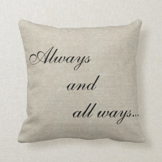 Le lin beige toujours| Coussin de conservation des