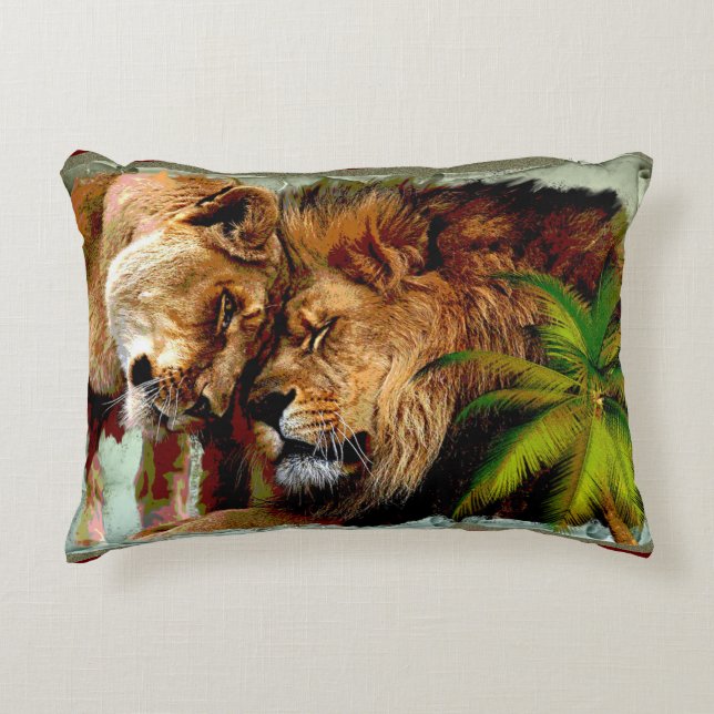 Le lion 2 - Coussin (Devant)