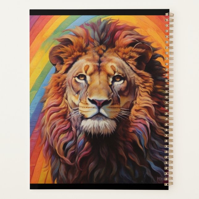 le lion arc-en-ciel (Dos)