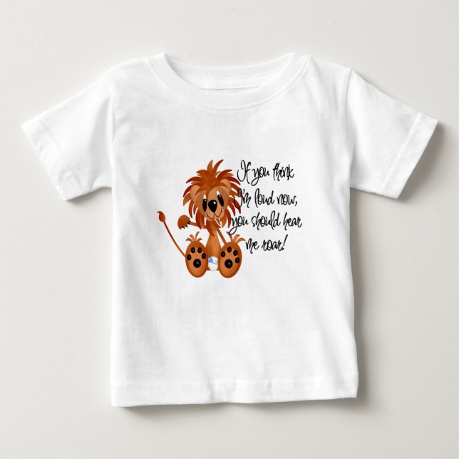 Le lion de bébé m'entendent hurler des T-shirts et (Devant)