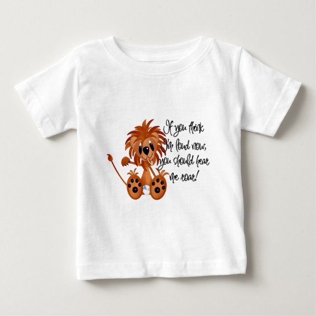 Le lion de bébé m'entendent hurler des T-shirts et (Devant)