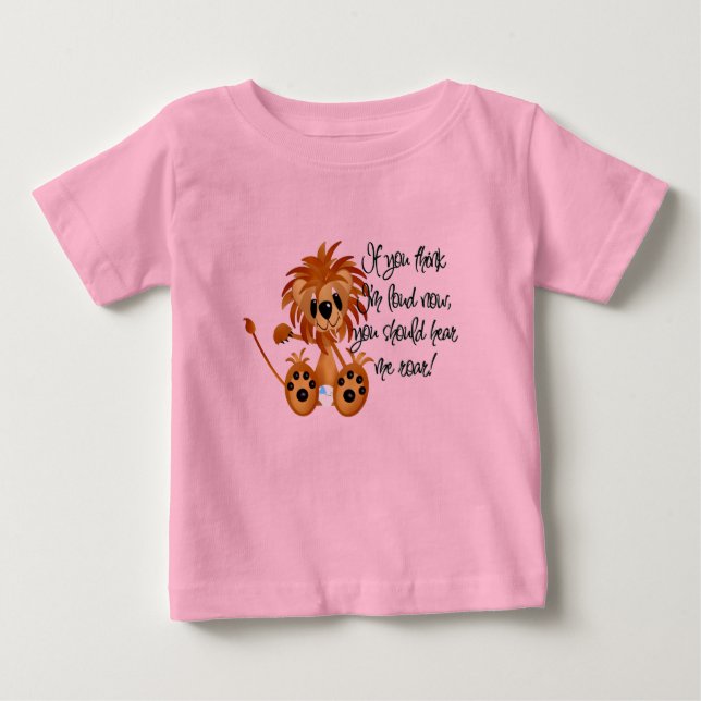 Le lion de bébé m'entendent hurler des T-shirts et (Devant)