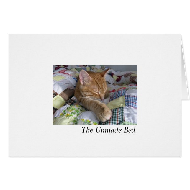 Le Lit Non Fait (Devant horizontal)