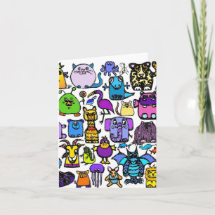 "le livre alphabet" - Carte de vœux