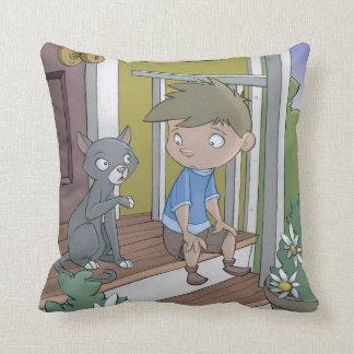 Le livre de hoquet - coussin - le chat