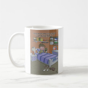 Le livre de hoquet - tasse - Sam se réveille