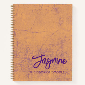 Le livre Doodles Orange Ideas et Art Journal