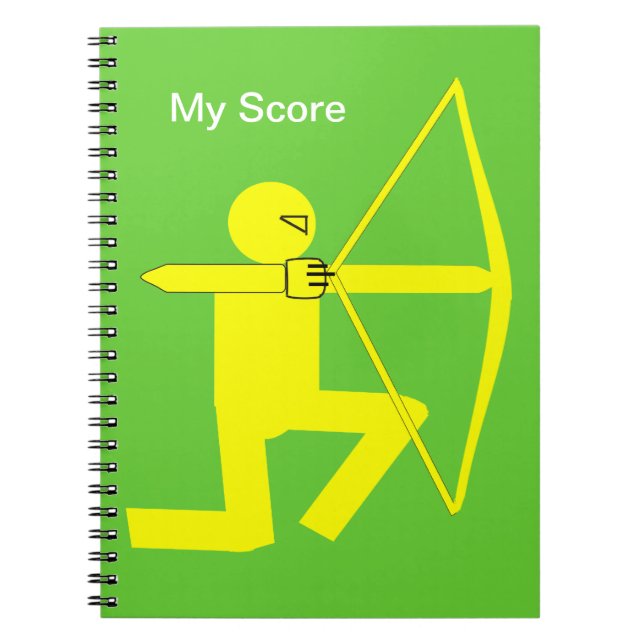 Le livre du score d'Archer - customisez (Devant)