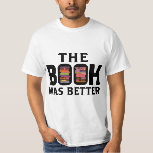 Le livre était meilleur T-shirt pour l'homme, ense