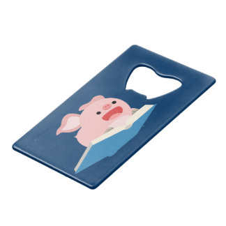 Le livre volant et l'ouvre-bouteille de cochon de