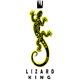 le Lizard King Design sur T-shirt