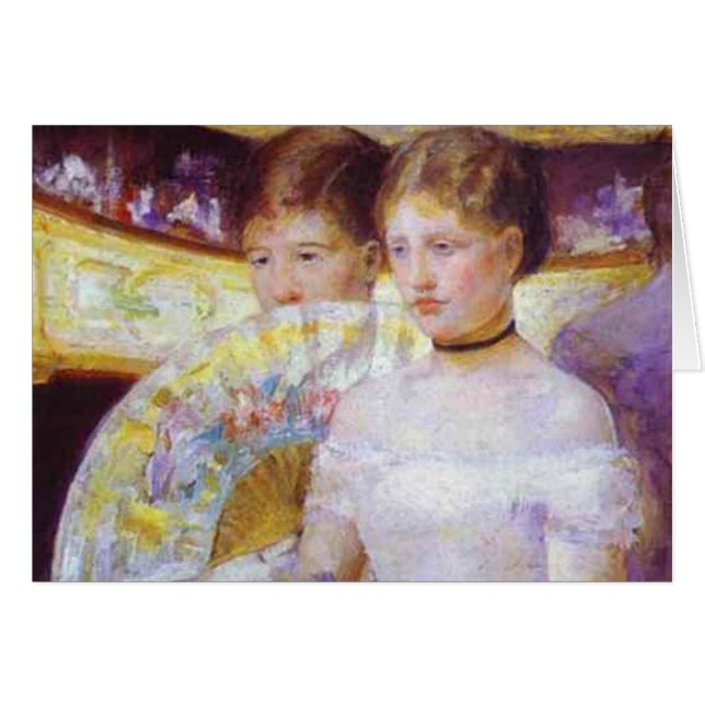 Le Loge, Mary Cassatt (Devant horizontal)