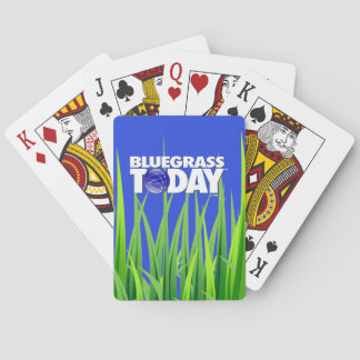 Le logo Bluegrass Today jeu de cartes