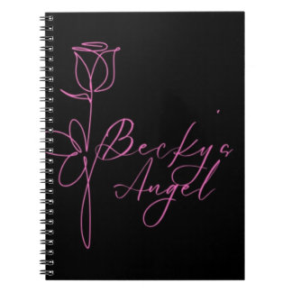 Le logo de Becky's Angel - Carnet photo spirale