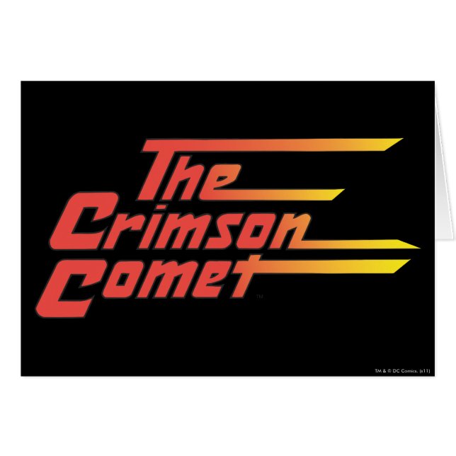 Le logo de Crimson Comet (Devant horizontal)