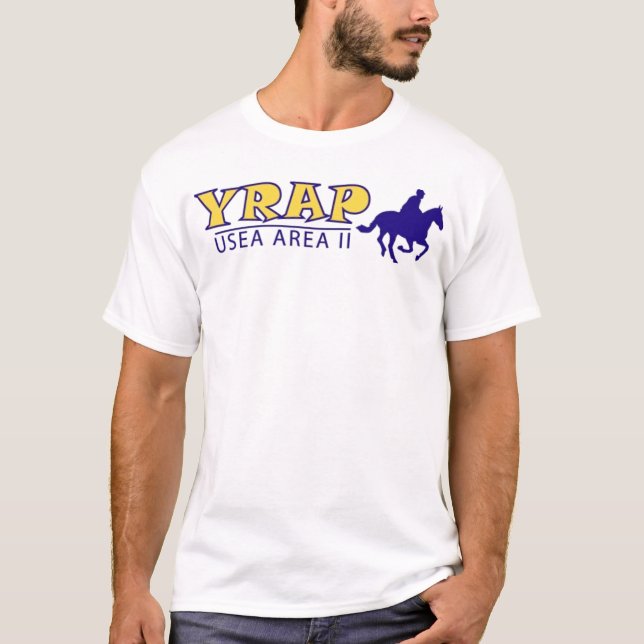Le logo de YRAP badine le T-shirt de base (Devant)