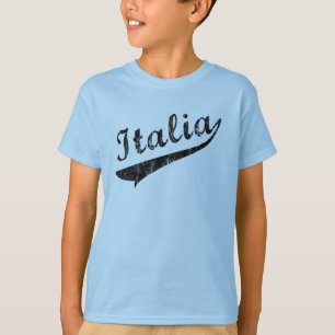 Le logo italien de base-ball badine le T-shirt