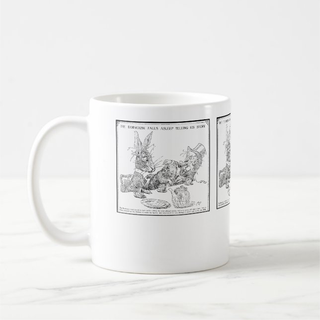 Le loir tombe tasse endormie (Gauche)