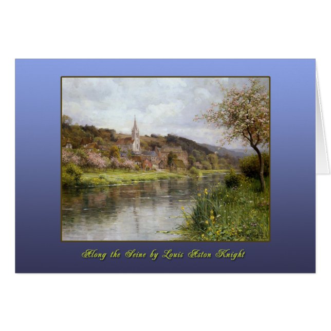 Le long de la Seine par Louis Aston Knight (Devant horizontal)