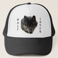 Le loup gris Casquette de l'amoureux de la faune
