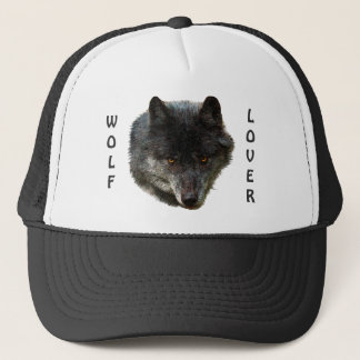 Le loup gris Casquette de l'amoureux de la faune