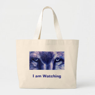 Le loup observe, j'observe, sac