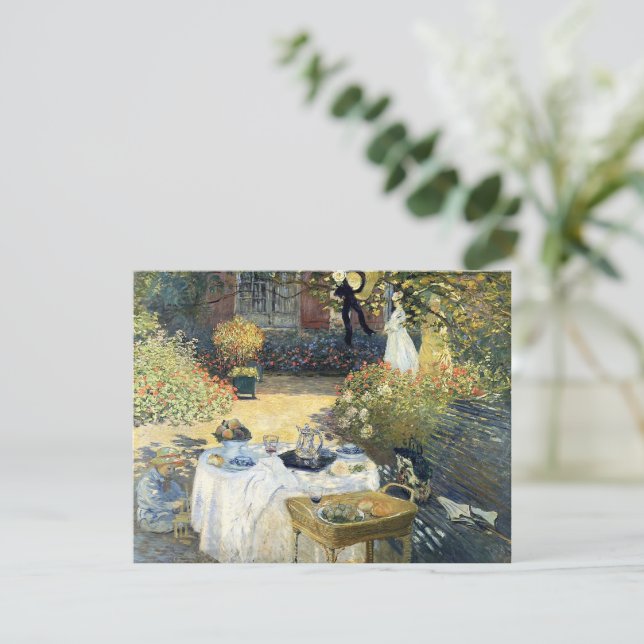 Le Luncheon Claude Monet (Debout devant)