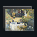 Le Luncheon Claude Monet<br><div class="desc">Le déjeuner. Claude Monet. Reproduction d'oeuvres d'art célèbres dans le domaine public.</div>