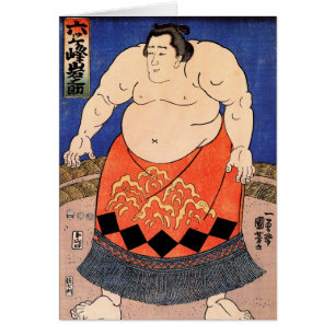 Le lutteur de sumo, Kuniyoshi Utagawa