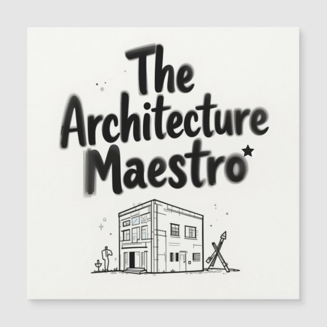 Le Maestro d'Architecture (Devant)